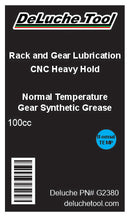 Deluche G2380   Rack and Gear lubrication. 100cc